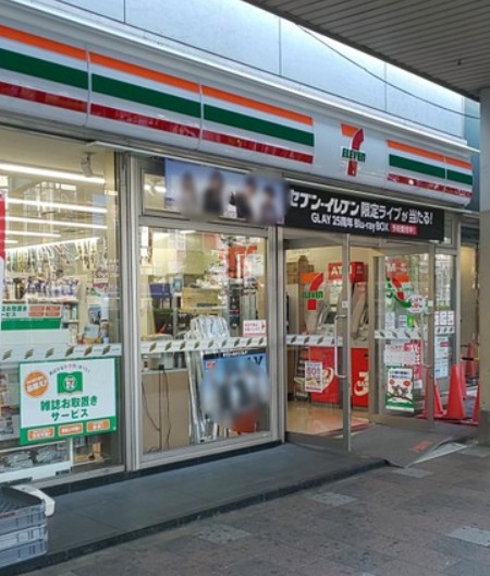 コンビニ　セブンイレブン 錦糸町駅南口店（コンビニ）まで386m