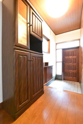 南海高野線 北野田駅 徒歩10分 2階建 築48年の玄関写真