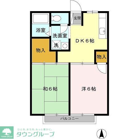 ルミエールミツトヨの間取り写真