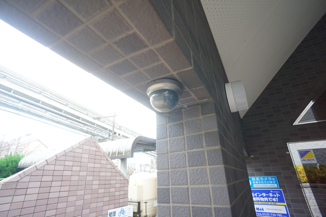 セキュリティ　防犯カメラが不審者の抑制につながります！！