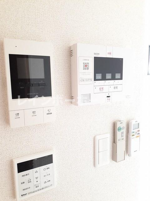 セキュリティ　TVインターホンです