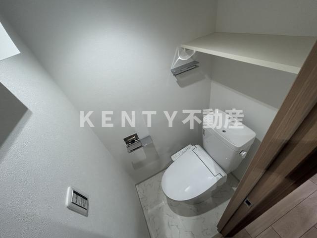 トイレ　ゆったりとした空間のトイレです