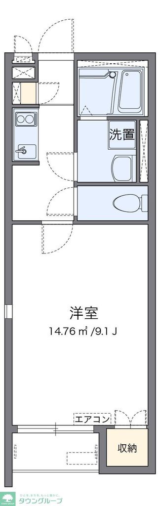 ＪＲ京葉線 新浦安駅 徒歩18分 2階建 築11年の間取り写真