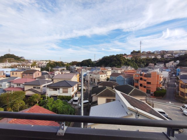 眺望　バルコニーからの眺望です