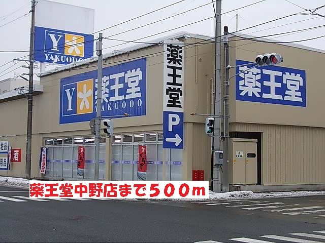 ドラックストア　薬王堂中野店（ドラッグストア）まで500m