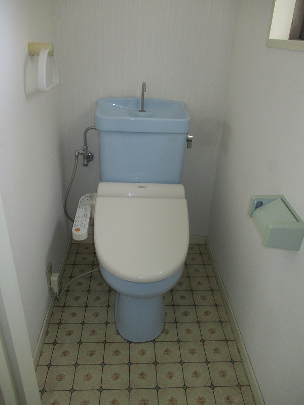 松山市 2階建 築32年のトイレ写真