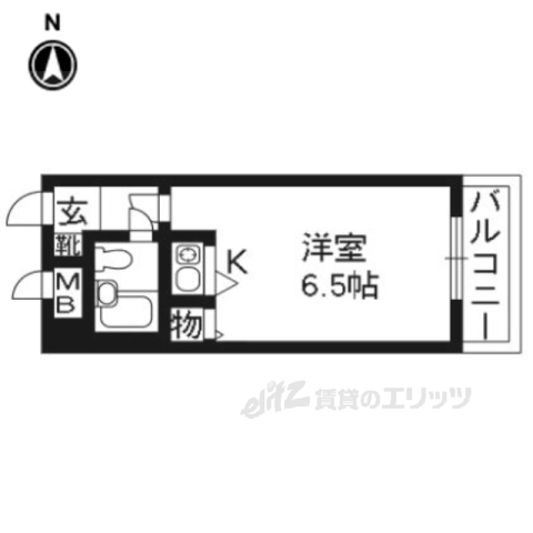 スペリオン伏見の間取り