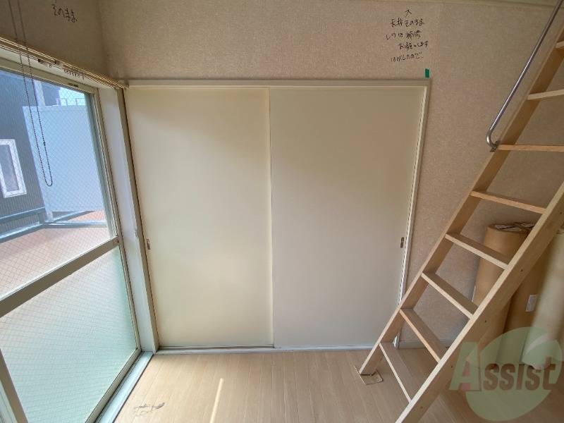 収納　大きな収納になります。たくさん物が入りそうですね。