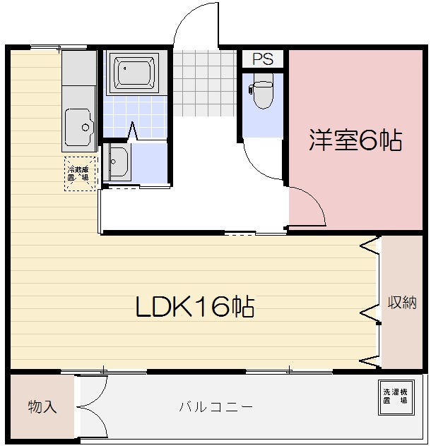 ラ・ルーチェ芳泉の間取り