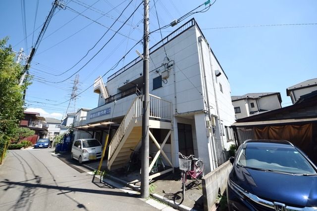 川越市豊田町のマンションの建物外観