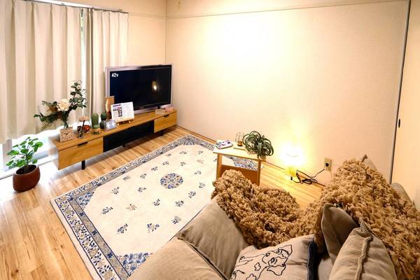 居室・リビング　モデルルームの写真です