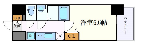 ディアレイシャス浅間町IIIの間取り