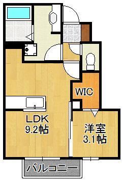 トレス楠橋西館の間取り