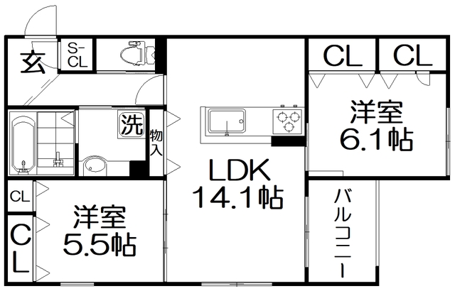 Emouvoir（エンヴォワール）の間取り