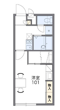 レオパレス向山Iの間取り