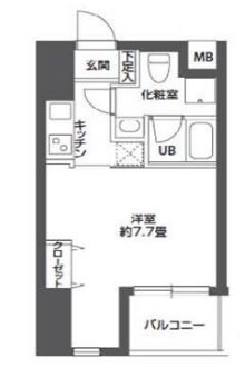 ニューシティアパートメントミナミセンジュ_間取り_0