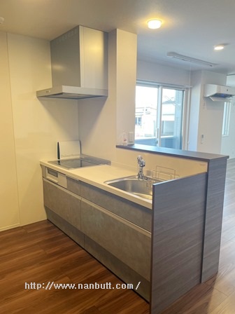 キッチン　IHクッキングヒーター付システムキッチン