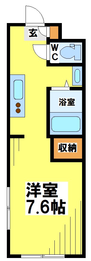 【調布市調布ケ丘のマンションの間取り】