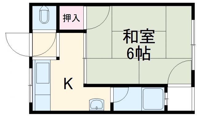 山辺マンションの間取り