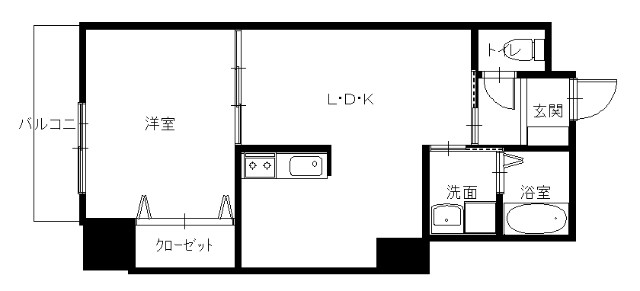 アレンデール鍛冶屋町の間取り