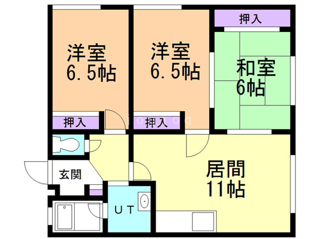 コーポ小谷Ｂの間取り