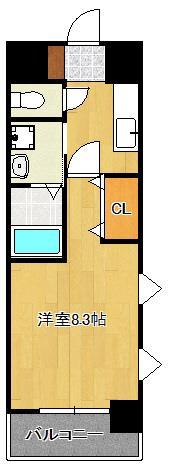 ＭＤＩグランコルディール室町の間取り