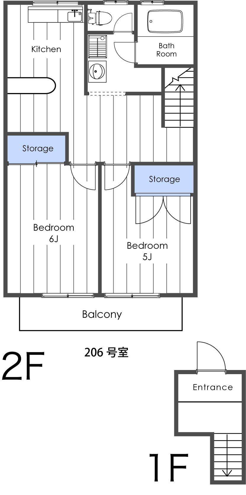 クレイドル青山の間取り