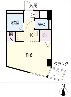 サンパーク上前津の間取り