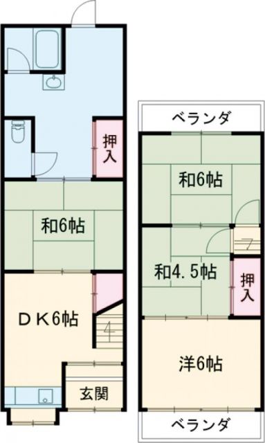 西京極前田町Iの間取り