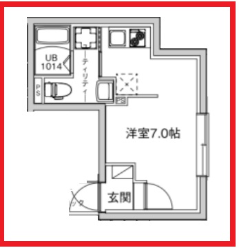 メゾンドシャルム三ノ輪の間取り