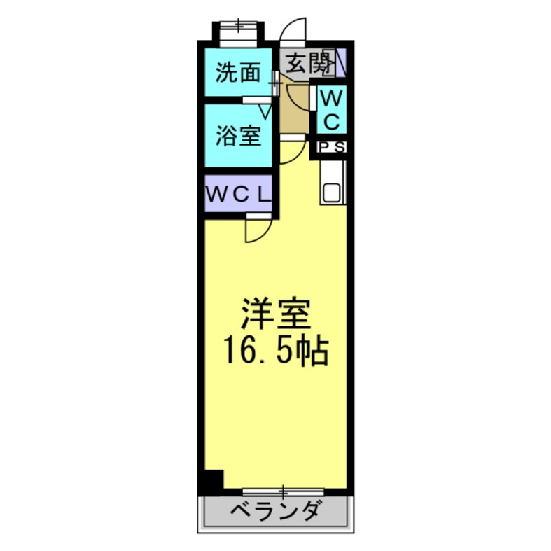 キャッスル常滑　南棟の間取り