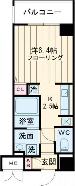 パルメゾン見次公園の間取り