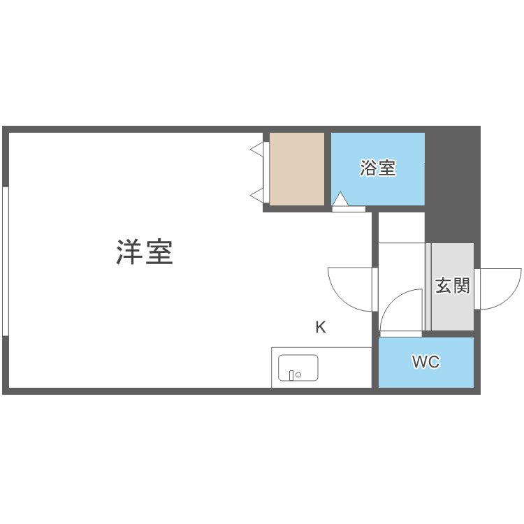 ピュア９１２の間取り