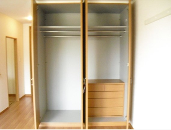 収納　たっぷりとした収納スペースです