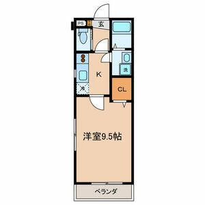 足立区古千谷本町のアパートの間取り