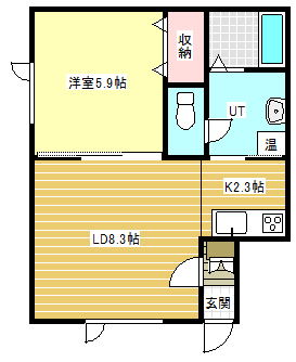 アルページュの間取り