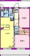 島之内萩崎YMマンションの間取り