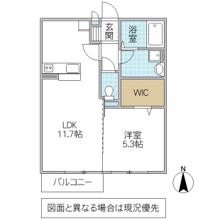 Aries.Aの間取り