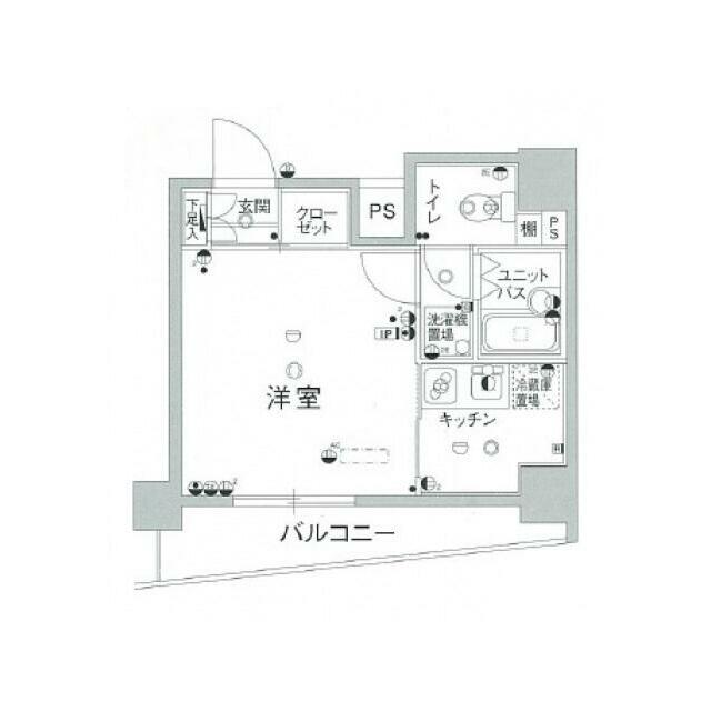 スカイコート九段下の間取り