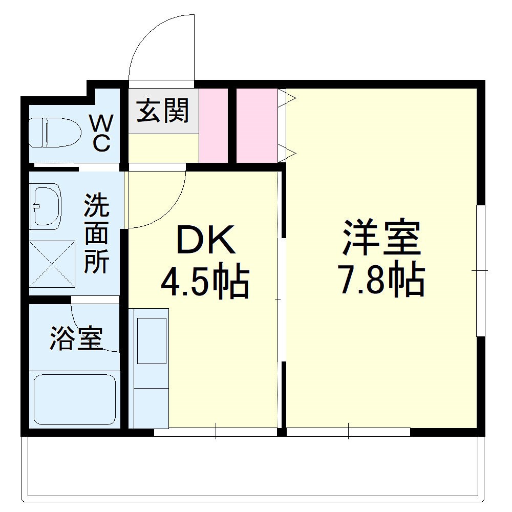 シャンツェ志都呂の間取り