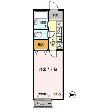 サンステージ東通の間取り