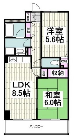 ガーデンシティ金沢文庫の間取り