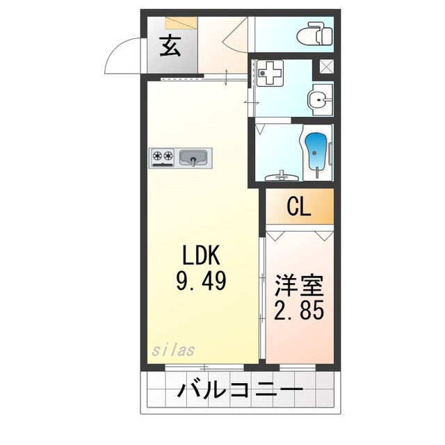 テラ我孫子町の間取り