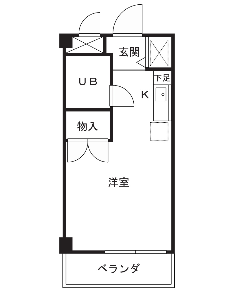 フローリエ細山IIIの間取り