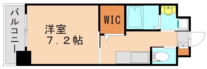 北九州市小倉北区重住のマンションの間取り