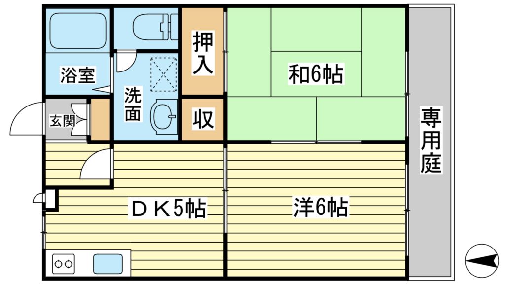 サンライズＭの間取り