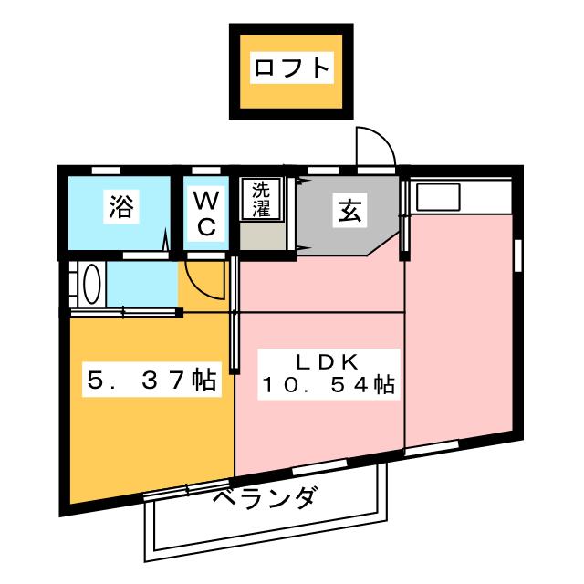 ＴＯＫＩＷＡＳＯの間取り