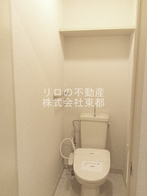 トイレ　洗浄便座付です！