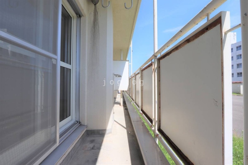 バルコニー　モデルルームの写真です