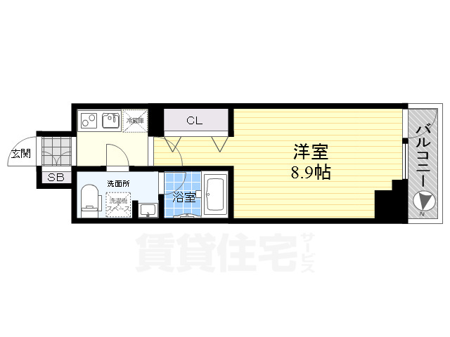 アンベリール亀戸パークの間取り